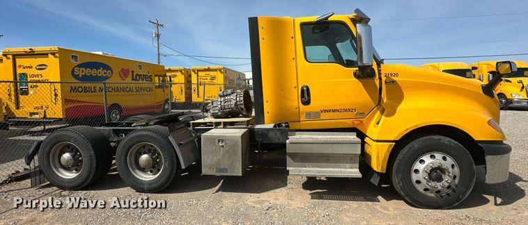 image for item EK0574 2021 International LT625 6X4 semi truck