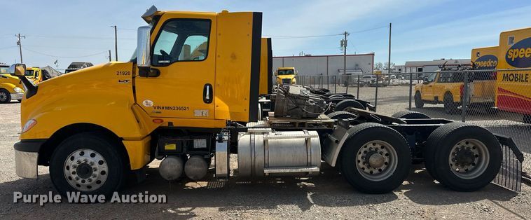 image for item EK0574 2021 International LT625 6X4 semi truck