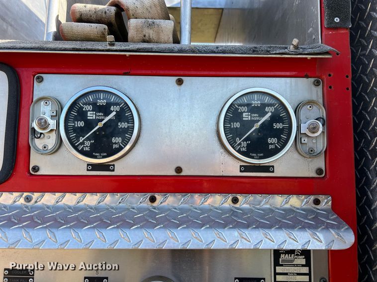 image for item EL5721 1985 Mack R688FCS pumper fire truck