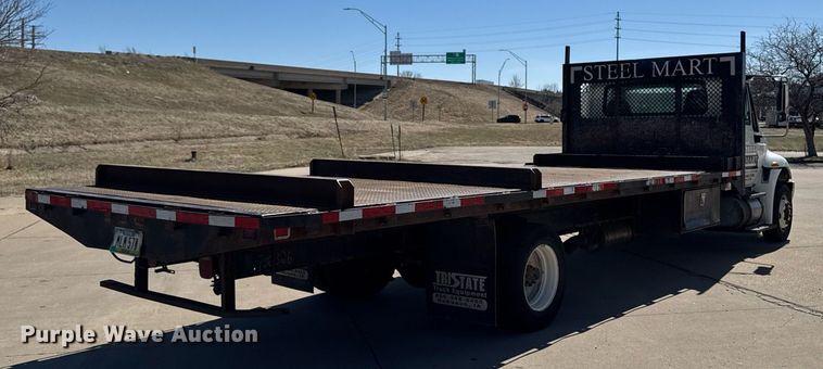 image for item EM3706 2017 International 4300SBA LP  flatbed truck