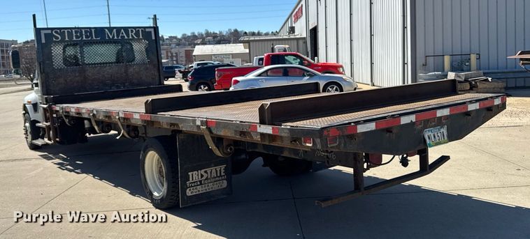 image for item EM3706 2017 International 4300SBA LP  flatbed truck