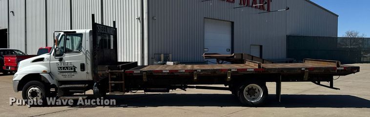 image for item EM3706 2017 International 4300SBA LP  flatbed truck