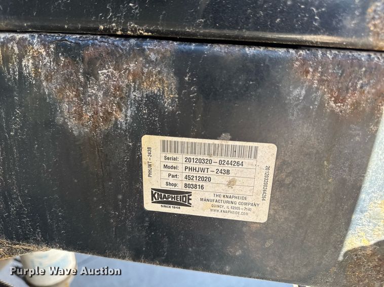 image for item EM3706 2017 International 4300SBA LP  flatbed truck