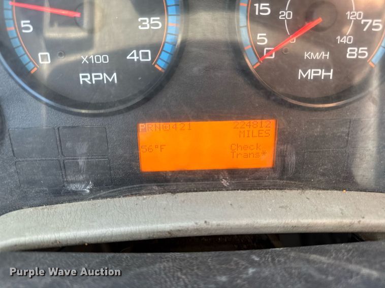 image for item EM3706 2017 International 4300SBA LP  flatbed truck