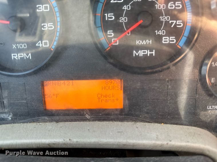 image for item EM3706 2017 International 4300SBA LP  flatbed truck