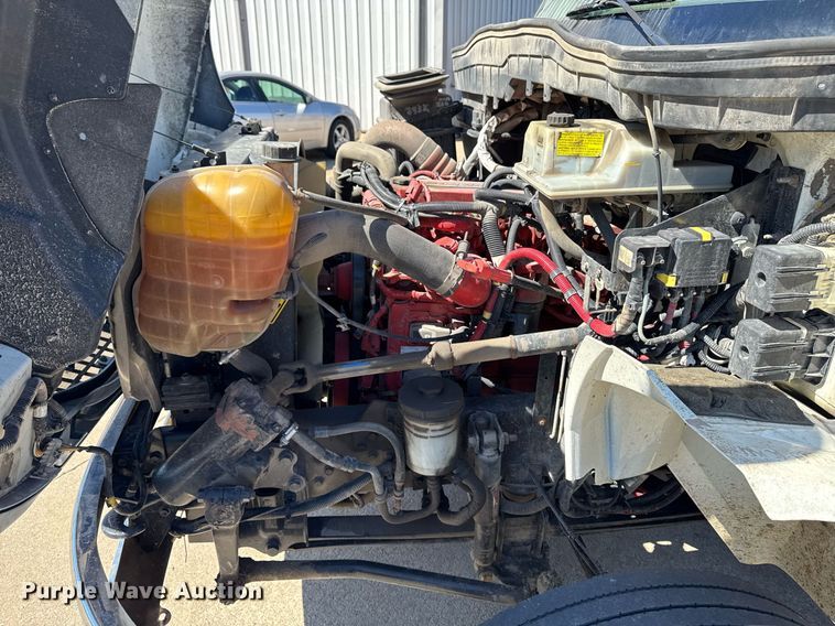 image for item EM3706 2017 International 4300SBA LP  flatbed truck