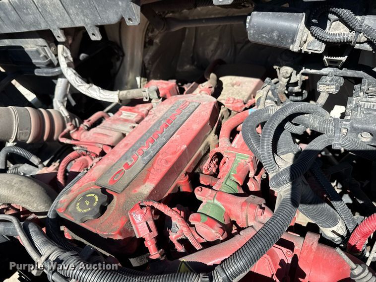 image for item EM3706 2017 International 4300SBA LP  flatbed truck