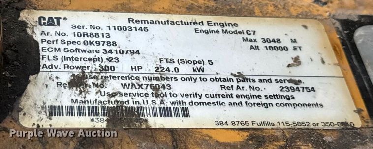 image for item EN5202 2005 Freightliner Business Class M2 truck cab and chassis