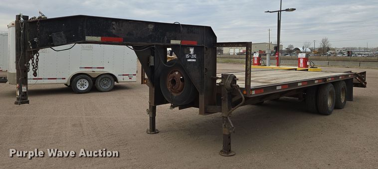 image for item EN8787 1995 Fannin Fabrication Equipment trailer
