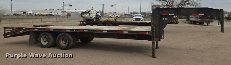image for item EN8787 1995 Fannin Fabrication Equipment trailer