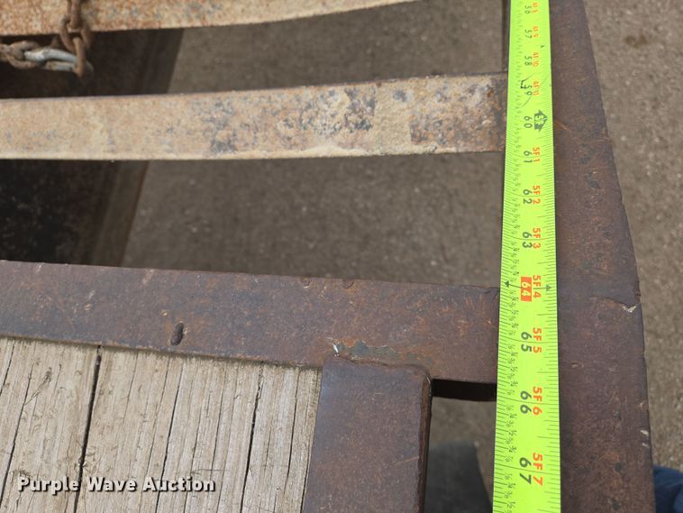 image for item EN8787 1995 Fannin Fabrication Equipment trailer