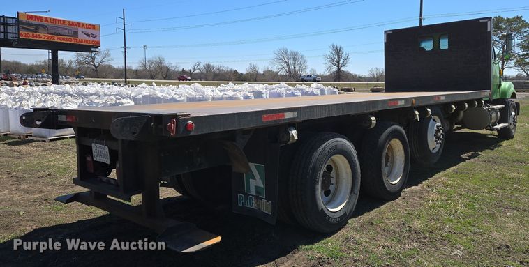 image for item EN8818 2008 Sterling L-Line flatbed truck