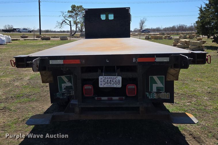 image for item EN8818 2008 Sterling L-Line flatbed truck