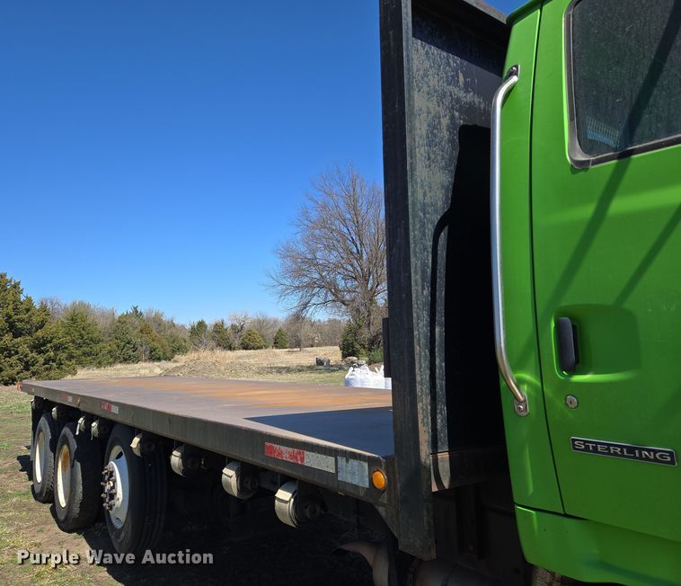 image for item EN8818 2008 Sterling L-Line flatbed truck