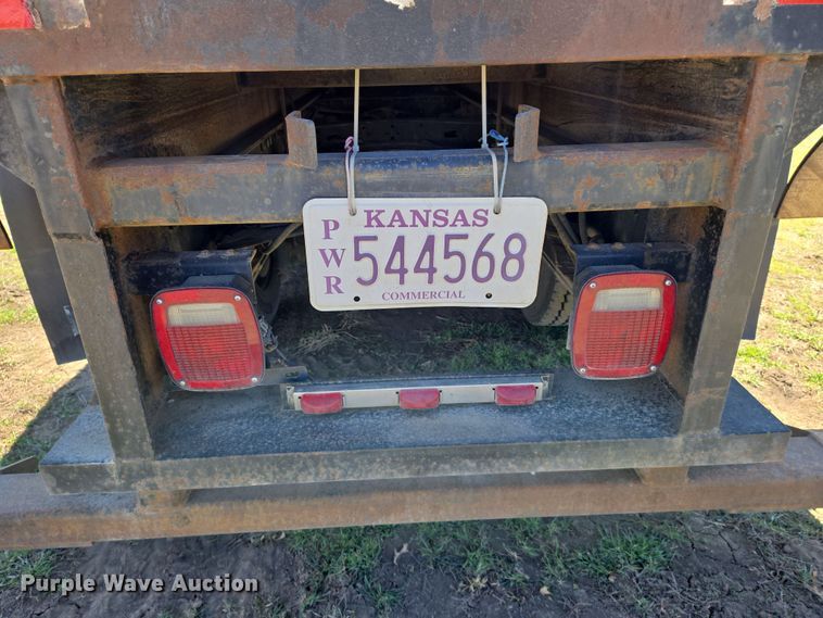 image for item EN8818 2008 Sterling L-Line flatbed truck