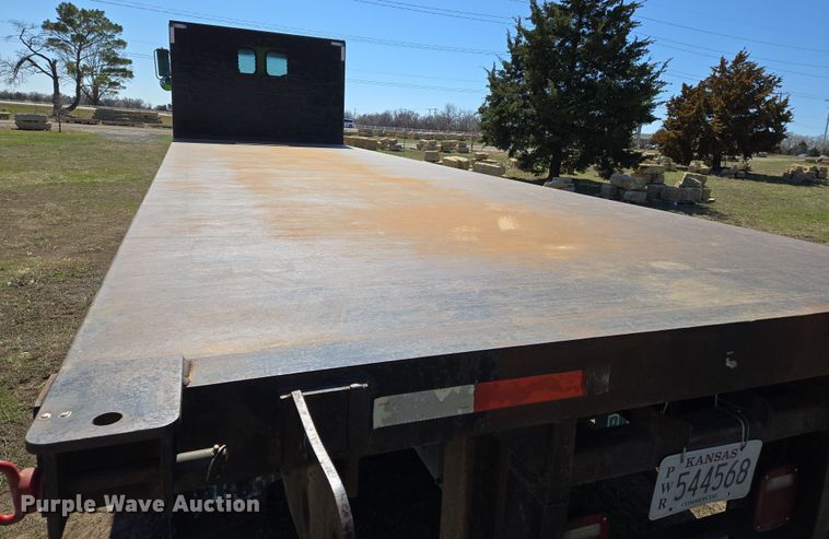 image for item EN8818 2008 Sterling L-Line flatbed truck