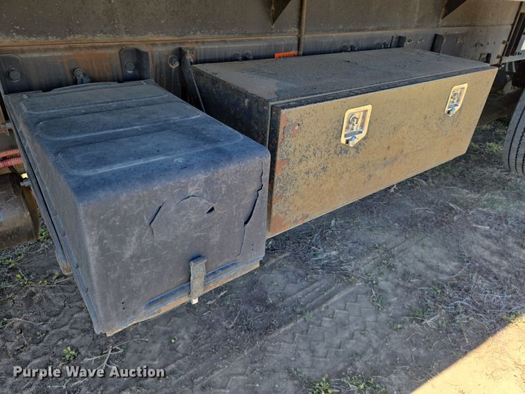 image for item EN8818 2008 Sterling L-Line flatbed truck