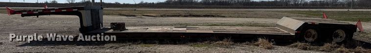 image for item EQ1194 2003 Trail King TK60MG-482 lowboy equipment trailer