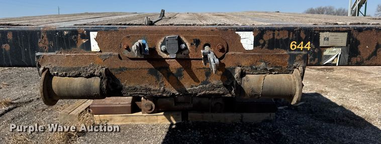 image for item EQ1194 2003 Trail King TK60MG-482 lowboy equipment trailer