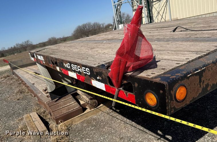 image for item EQ1194 2003 Trail King TK60MG-482 lowboy equipment trailer