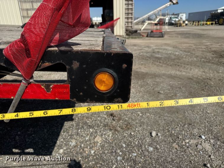 image for item EQ1194 2003 Trail King TK60MG-482 lowboy equipment trailer