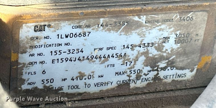 image for item ER1054 1998 Peterbilt 379 semi truck