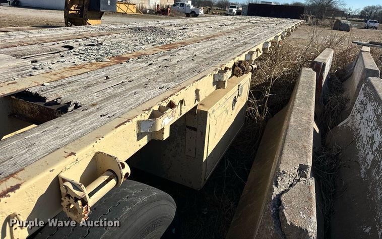 image for item ER1059 1987 Alloy flatbed trailer