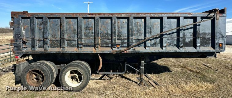 image for item ER1060 1987 Dorsey 26-DST end dump trailer