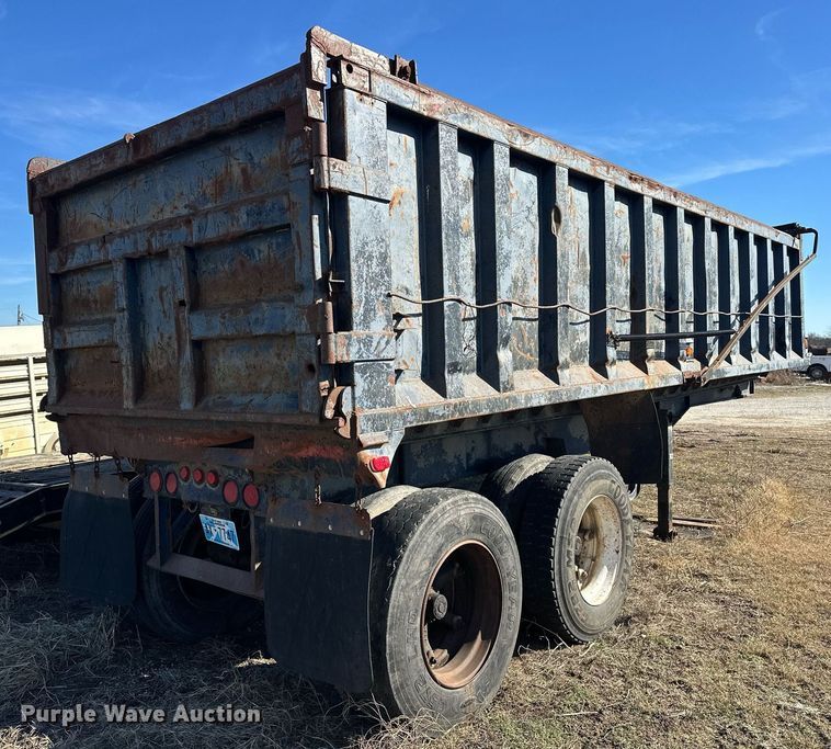 image for item ER1060 1987 Dorsey 26-DST end dump trailer
