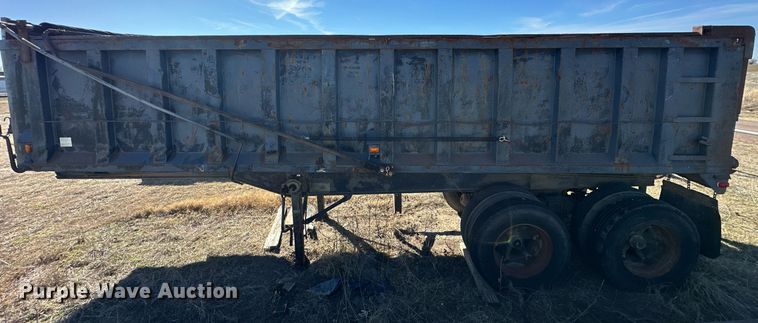 image for item ER1060 1987 Dorsey 26-DST end dump trailer