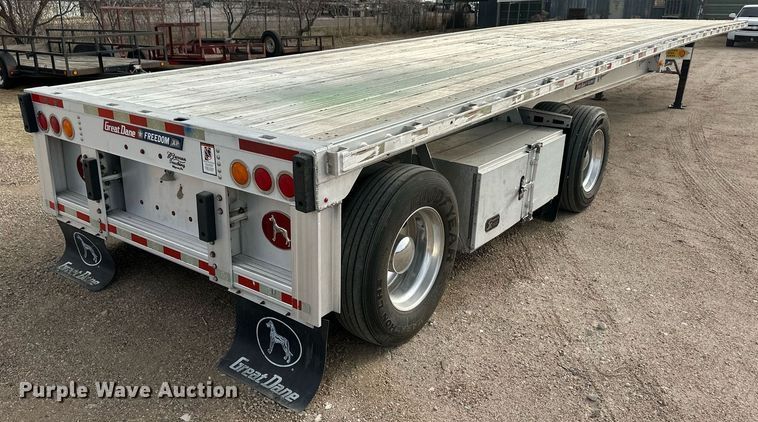image for item ER8905 2017 Great Dane FXP-0024-00048 flatbed trailer