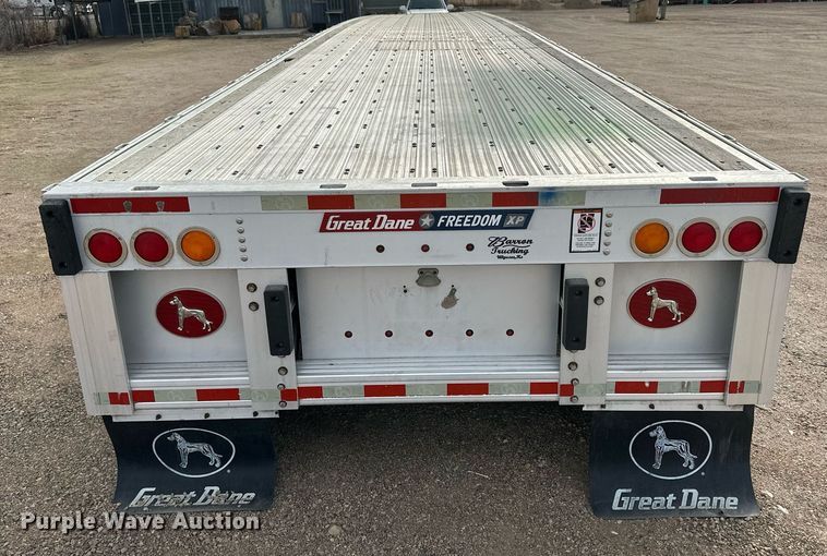 image for item ER8905 2017 Great Dane FXP-0024-00048 flatbed trailer