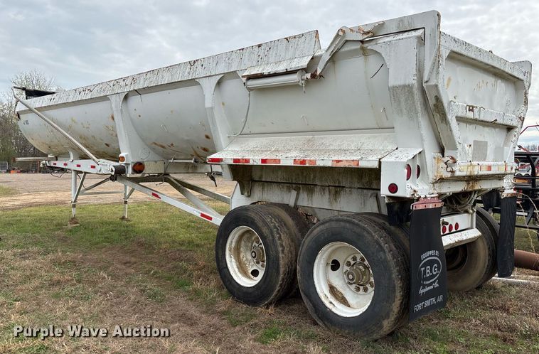 image for item OB9562 1997 Ranch end dump trailer 