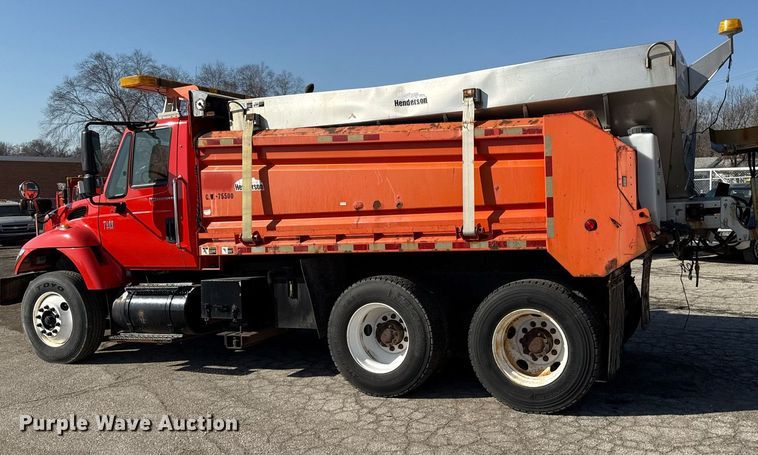image for item ED4015 2007 International 7400 dump truck