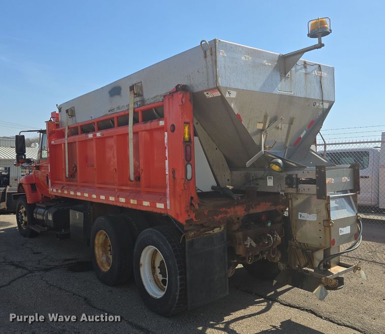 image for item ED4036 2003 International 7500 dump truck