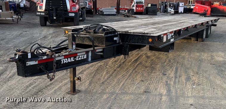 image for item ED4038 2006 Trail eze tilt deck equipment trailer