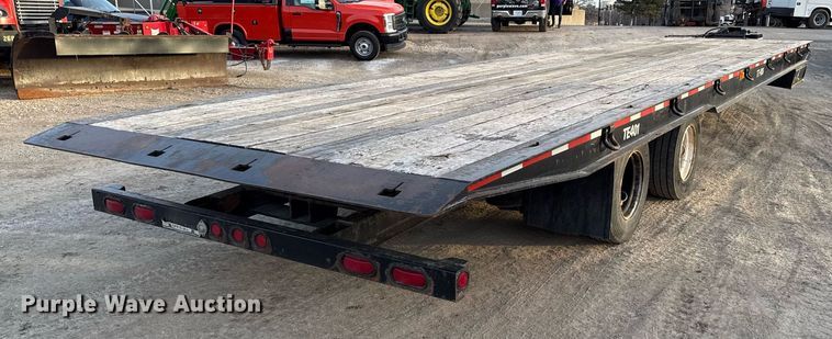image for item ED4038 2006 Trail eze tilt deck equipment trailer