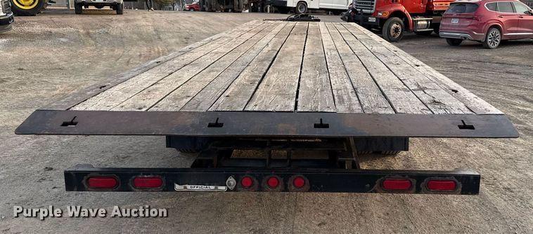 image for item ED4038 2006 Trail eze tilt deck equipment trailer