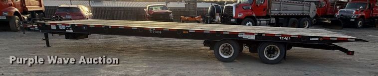 image for item ED4038 2006 Trail eze tilt deck equipment trailer