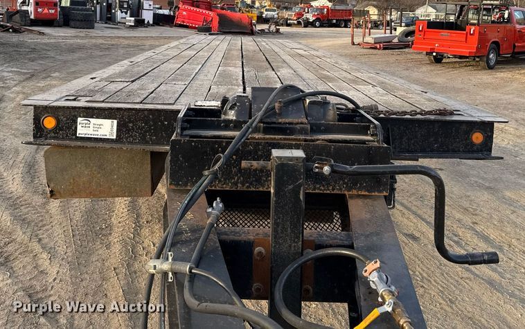 image for item ED4038 2006 Trail eze tilt deck equipment trailer