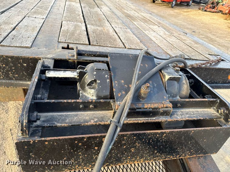 image for item ED4038 2006 Trail eze tilt deck equipment trailer