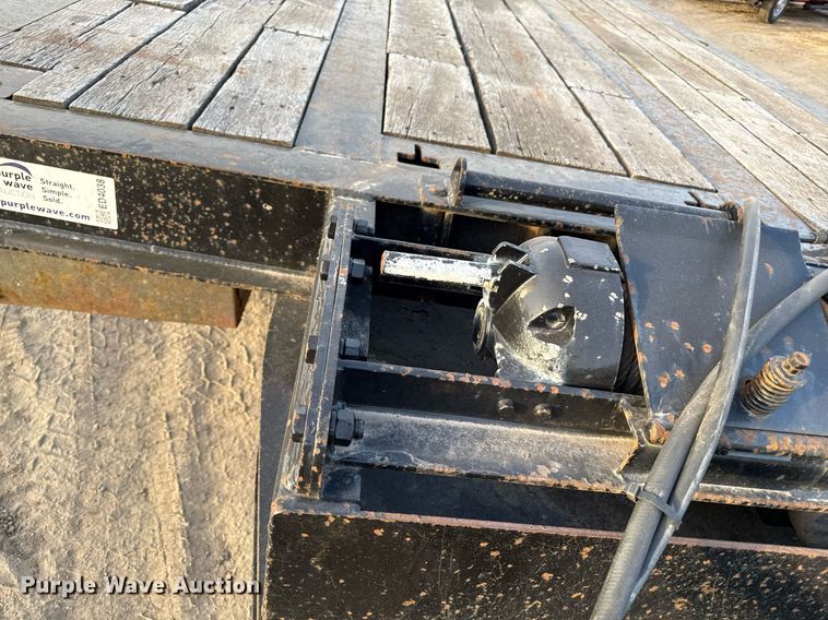 image for item ED4038 2006 Trail eze tilt deck equipment trailer