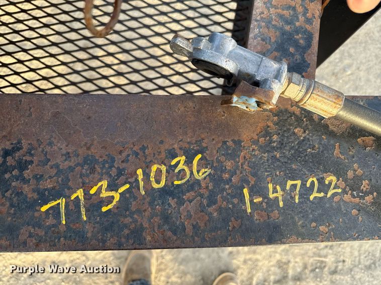 image for item ED4038 2006 Trail eze tilt deck equipment trailer