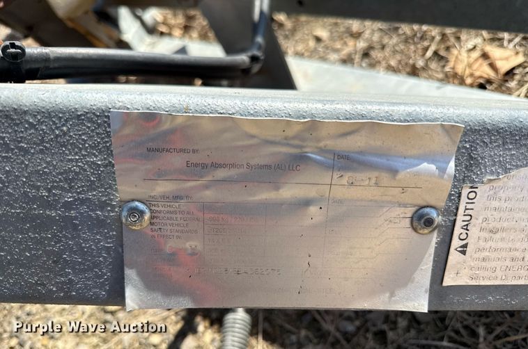 image for item ED4052 2011 Energy Absorption System crash attenuator