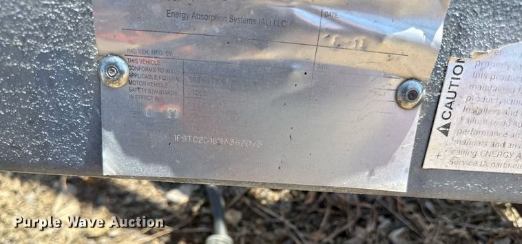 image for item ED4052 2011 Energy Absorption System crash attenuator