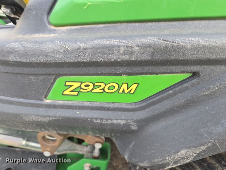 image for item ED4053 2013 John Deere Z920M ZTR lawn mower