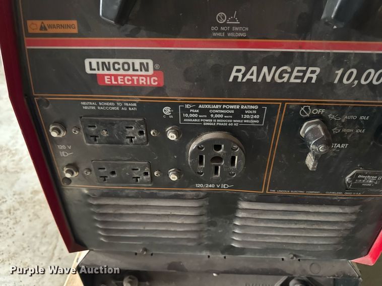 image for item ED4061 Lincoln Electric Ranger 10000 welder/generator