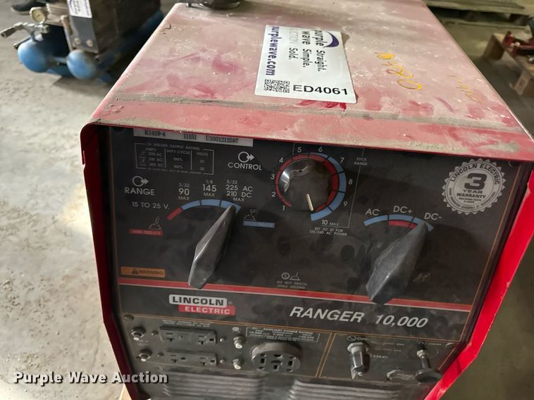 image for item ED4061 Lincoln Electric Ranger 10000 welder/generator