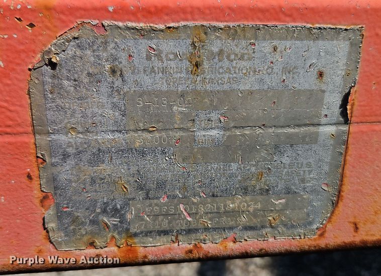 image for item EI8874 2002 Road Hog utility trailer