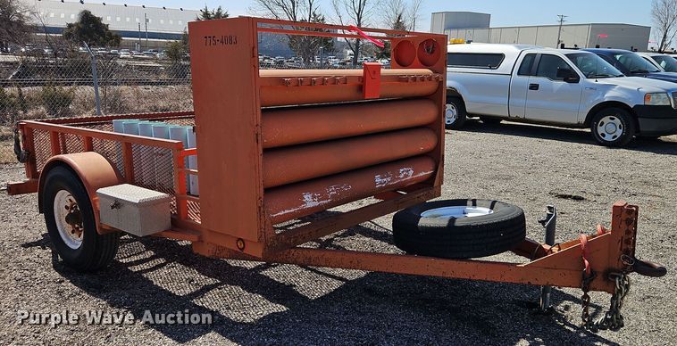 image for item EI8875 2003 King Manufacturing utility trailer